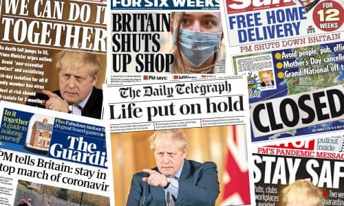 Life Put On Hold What The Papers Say About The Uk Coronavirus Crisis Coronavirus The Guardian Life Put On Hold What The Papers Say About The Uk Coronavirus Crisis Coronavirus The Guardian