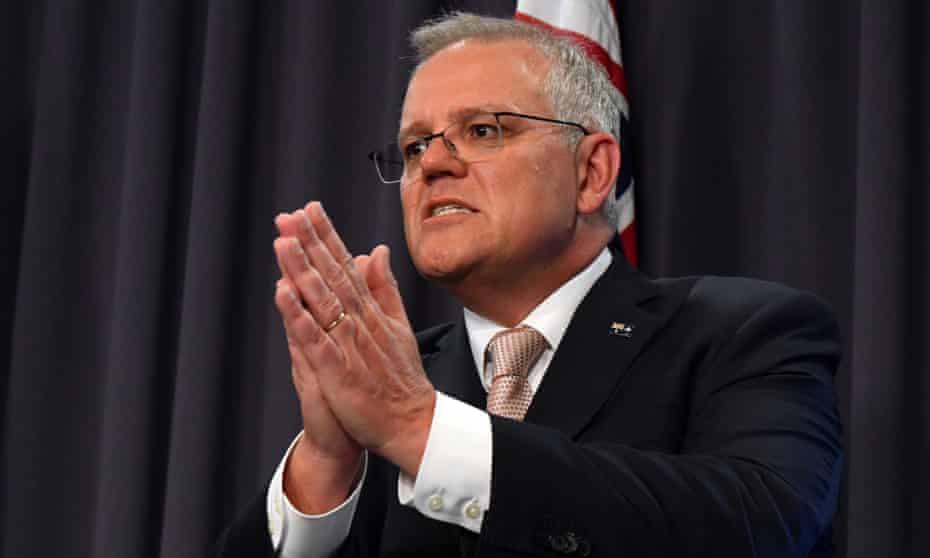 Prime minister Scott Morrison
