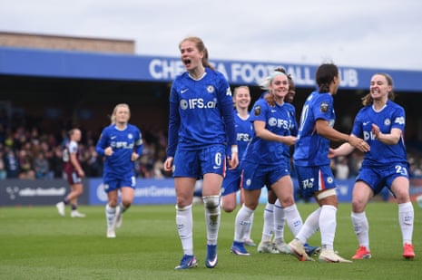 Nusken celebrates after scoring.