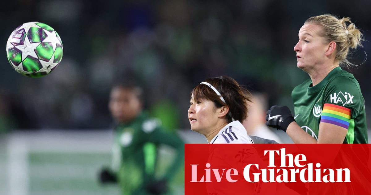 Wolfsburg v Manchester United: Women’s Champions League – live