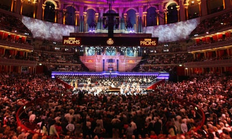 The Royal Albert Hall during the Proms