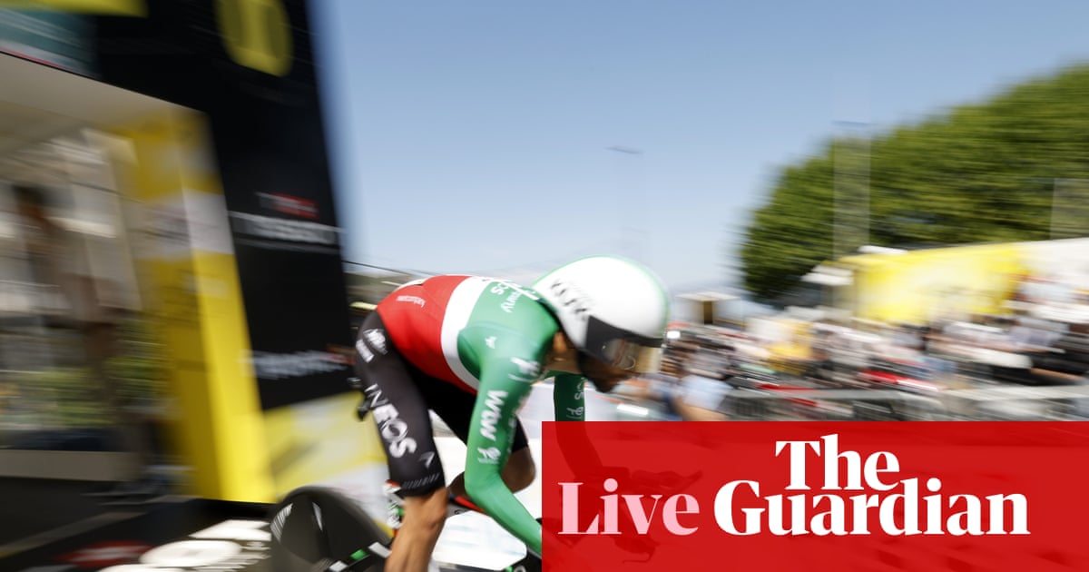 Tour de France 2026: punishing stage 16 time trial on the shores of Lake Geneva – live