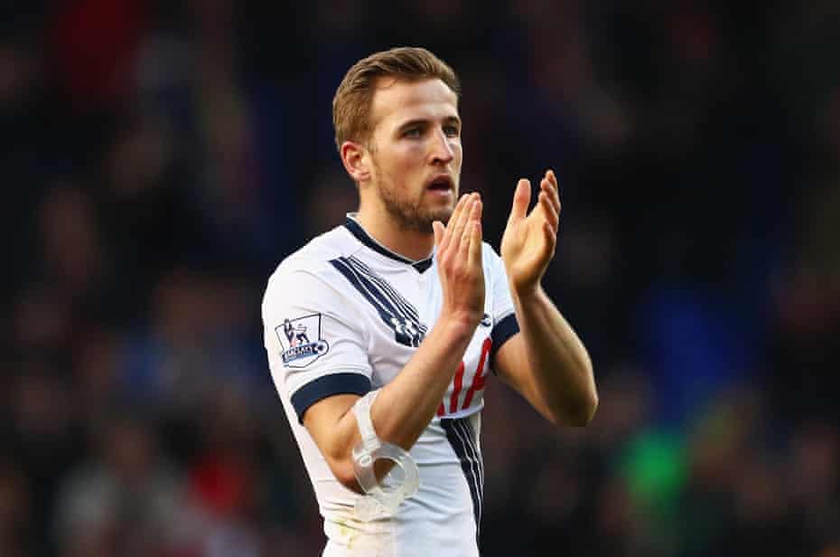 Kane, star of the atch with his two goals.