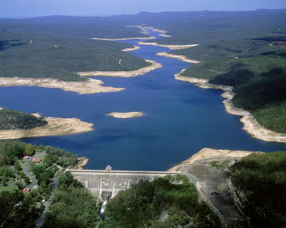 A view of Sydney’s Avon dam