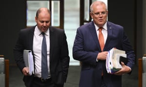 Josh Frydenberg and Scott Morrison