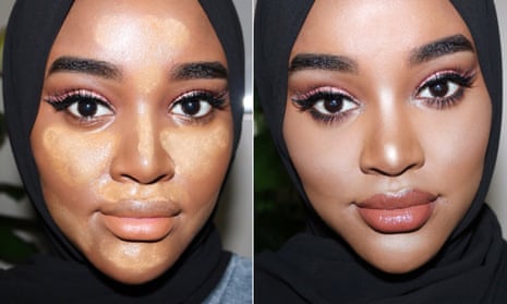 How to highlight and contour dark skin, Beauty