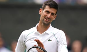 Novak Djokovic through to the semi finals.