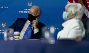 Biden and Yellen on Tuesday in Wilmington.