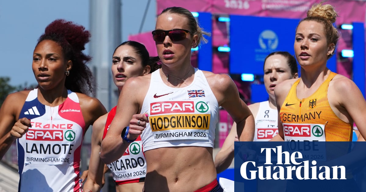 Keely Hodgkinson puts on shades and breezes into European 800m semi-finals in style