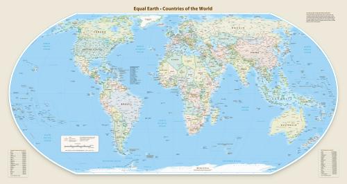 Equal Earth Map