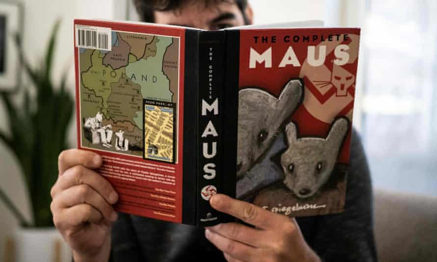 Art Spiegelman’s Pulitzer prize-winning graphic novel about the Holocaust, Maus, was banned by a Tennessee school board.