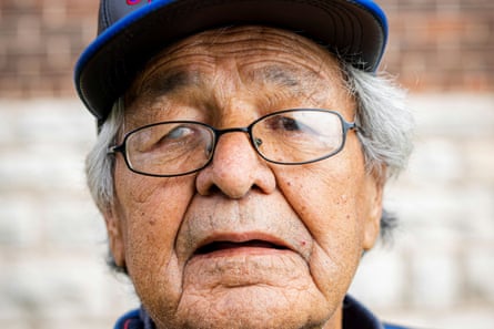 Alfred Johnson, 81, who attended the Mohawk Institute in 1947