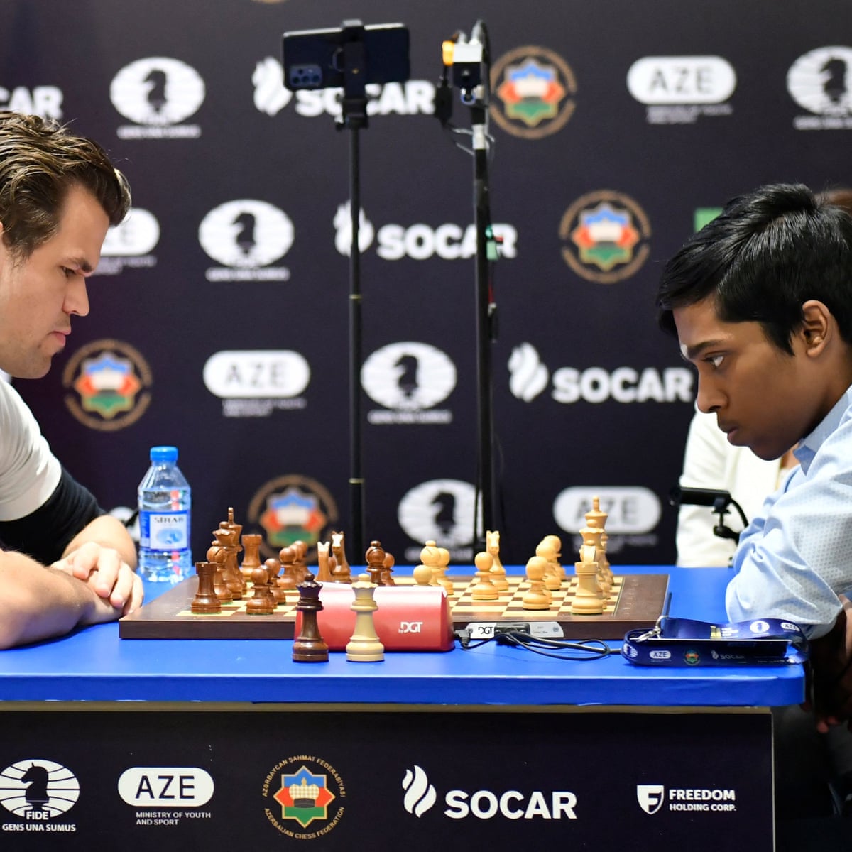 FIDE Chess World Cup: Praggnanandhaa Loses To Magnus Carlsen In