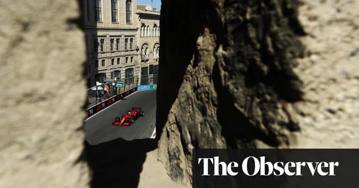 Charles Leclerc pips Lewis Hamilton to Azerbaijan pole in crash-strewn session