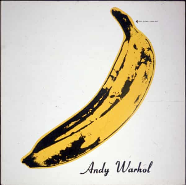 El amplificador de la Velvet Underground; obra de arte de la manga de Nico por Andy Warhol.