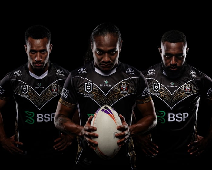 PNG Chiefs unveil logo and jersey for first NRL season amid naming dispute with rival code