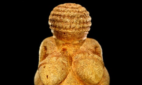 The ‘Venus of Willendorf’, dating to around 30,000 BCE, in the Museum of Natural History (Naturhistorishes Museum), Vienna, Austria.