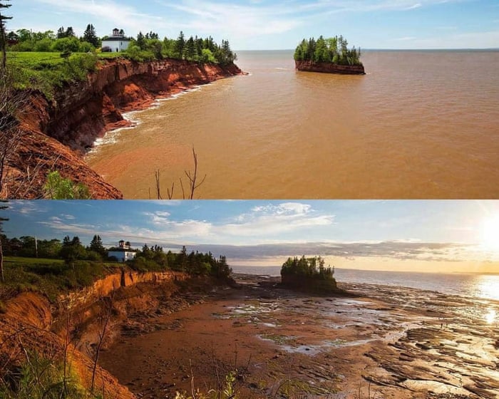 Tied tides? Canadian towns battle it out over tidal world record