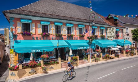 Hotel de la Poste in the small town of Corps, on the Route Napoléon.