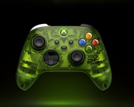 Retro vibes … the Xbox Controller X25 Special Edition.