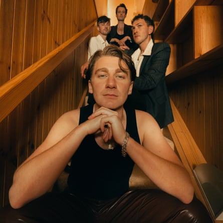 Sexy beasts … Glass Animals.