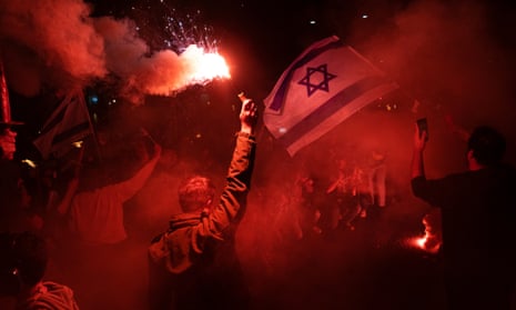 Israelis protest in Tel Aviv against plans by Benjamin Netanyahu's government to overhaul the country’s judicial system