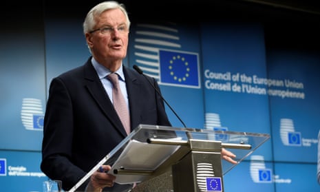 Michel Barnier, the EU’s chief Brexit negotiator.