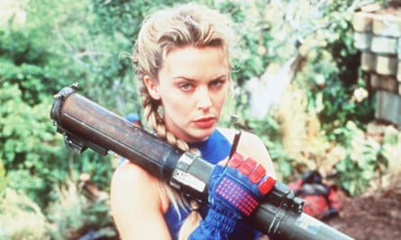 Director Steven de Souza saw Kylie Minogue on the cover of a magazine and cast her as Cammy.