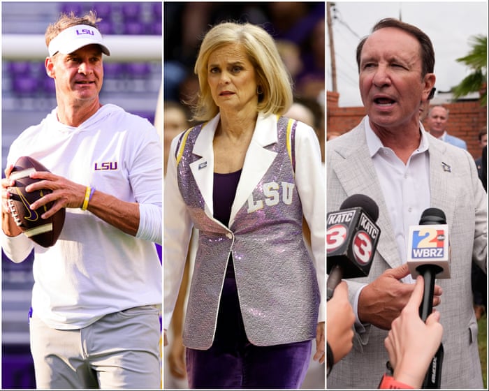 The wild world of LSU: from tigers on the field to wooing ex-NFL players