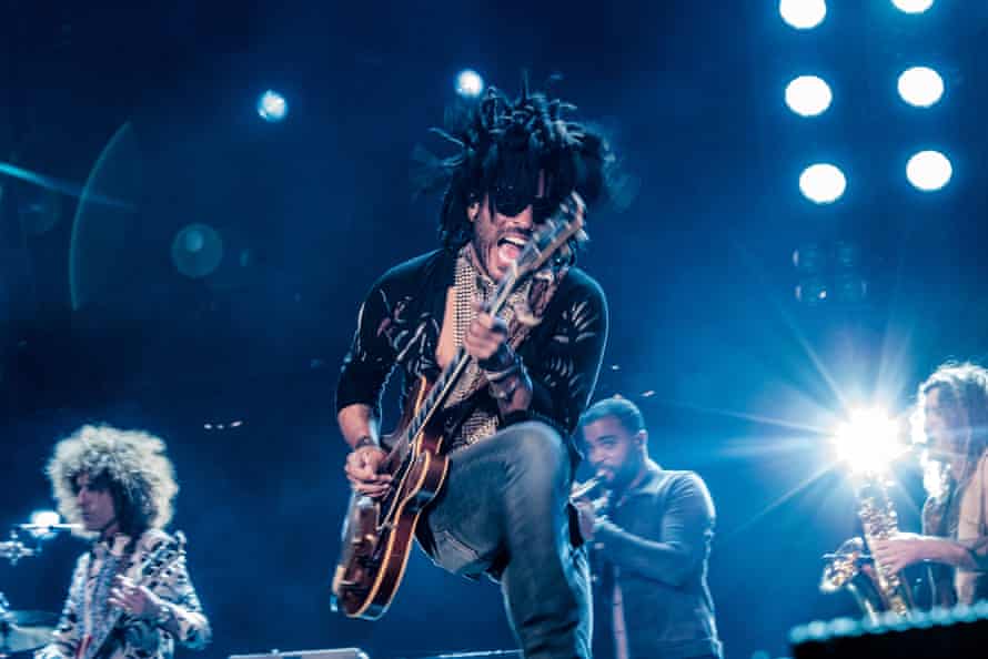 Lenny Kravitz performing in 2017.