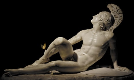 Heel boy … The Wounded Achilles by Fillippo Albacini, in Troy: Myth and Reality.