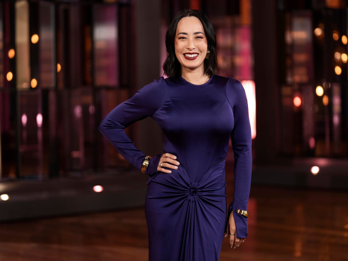 melissa leong green dress Melissa Leong's Fashion & Makeup On MasterChef 2022