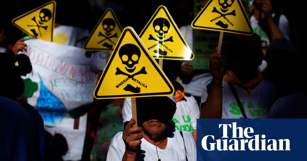'Live sick or flee': pollution fears for El Salvador's rivers as mining ban lifted