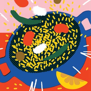 The Best Thing I ate This Summer illustration Observer Food Monthly OFM August 2020