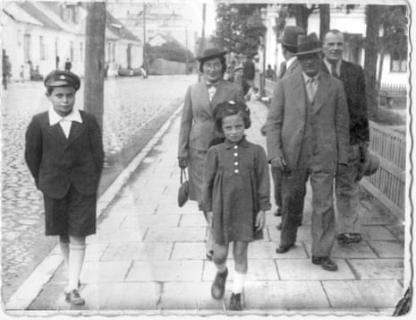 Mikhal Dekel’s father, Hannan, far left, one of the Tehran Children 