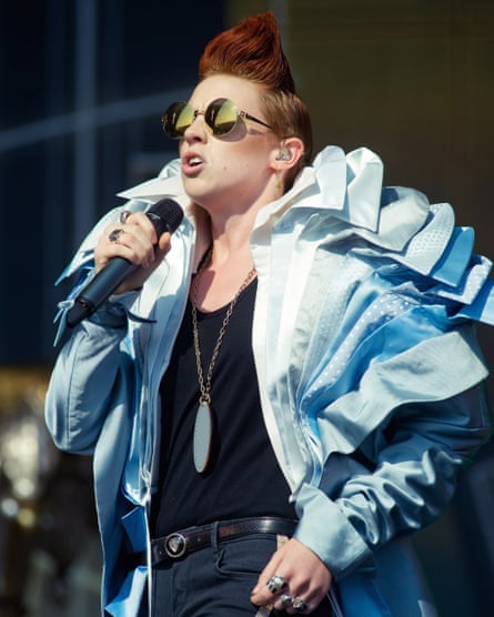 Jackson at Glastonbury Festival in 2010