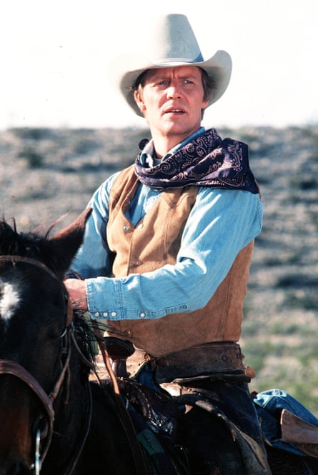 David Soul as Roy Champion in Yellow Rose, 1981.