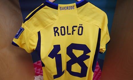 Sweden's yellow jersey.