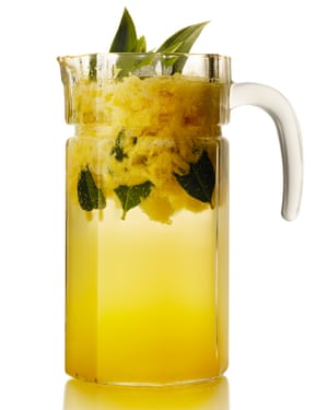 Kate Hawkings’s pineapple and makrut lime crush.