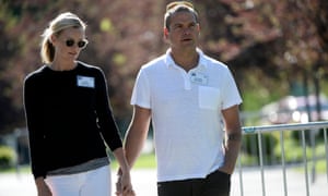 Sarah and Lachlan Murdoch,.