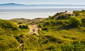 The Merthyr Mawr dune system, next to the Kenfig nature reserve