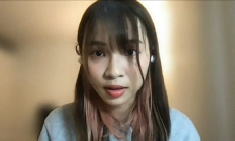 Hong Kong activist Agnes Chow speaks about life in exile