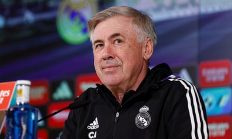 Carlo Ancelotti sparkles as he offers sly reminder of Real Madrid's quality  | Real Madrid | The Guardian