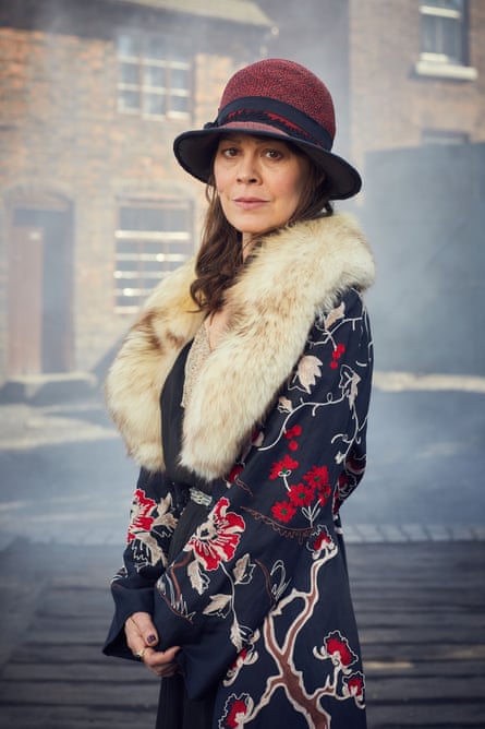 Helen McCrory as the imperious matriarch Aunt Polly in the BBC’s Peaky Blinders.