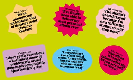 The Album S Been Delayed Are Your Favourite Musicians Lying To You Culture The Guardian