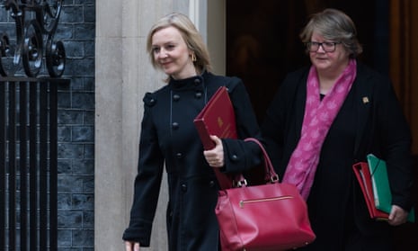 Prime minister Liz Truss and Thérèse Coffey, her new deputy prime minister and health secretary, seen in 2021.  