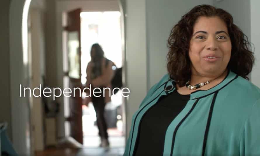 Screengrab from the Flex Independence Works campaign.