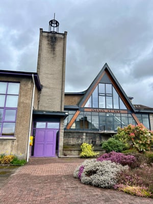 An A-frame hurch building