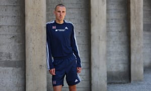 Andy Baddeley ahead of the Spar European Cup in June 2008