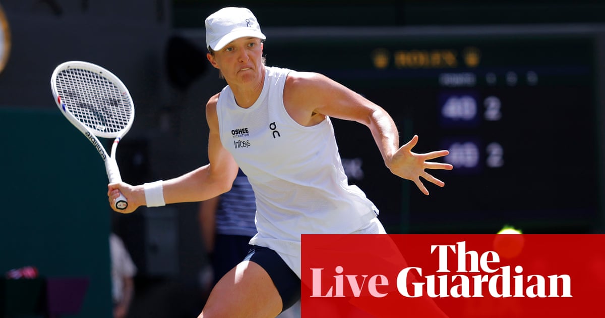 Wimbledon 2026: Swiatek, Rybakina, Zverev and Anisimova in action on day six – live